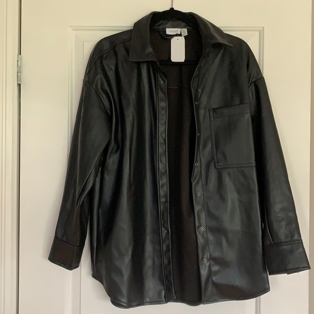 NOA faux leather jacket